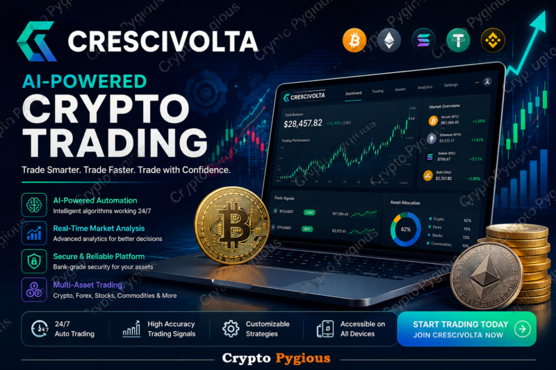 Crescivolta Review: Advanced AI Crypto Trading Platform