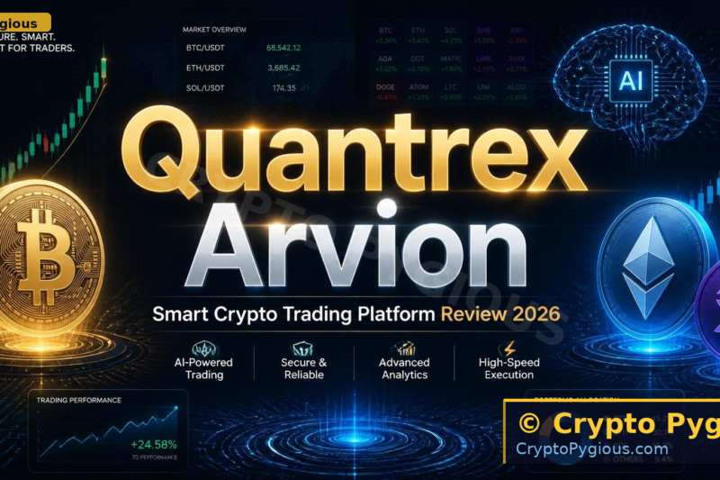 Quantrex Arvion Review: The Smart Crypto Trading Platform