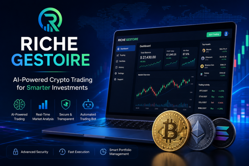 Riche Gestoire Review: AI Crypto Trading Platform