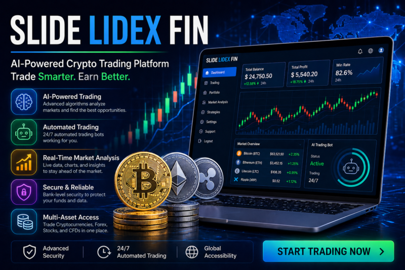 Slide Lidex Fin Review– AI Crypto Trading Platform