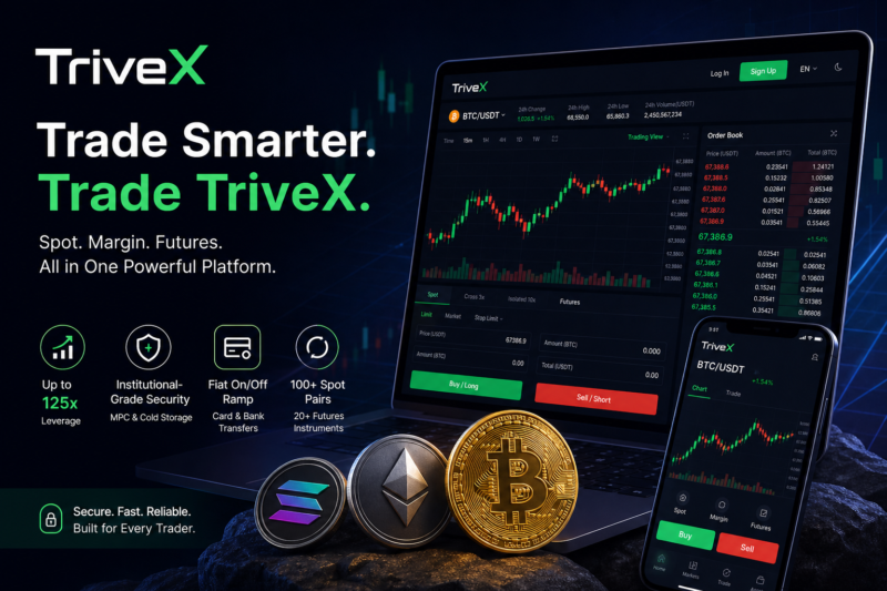 TriveX Review: Advanced Trading Platform for Spot, Margin & Futures Markets